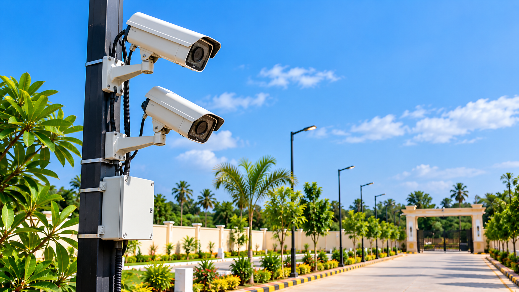 CCTV surveillance cameras